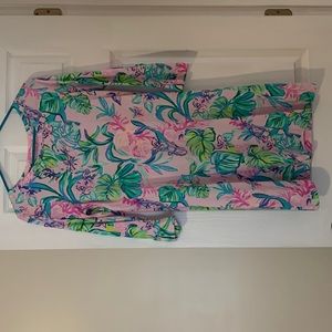 Lilly pulitzer mermaid print dress